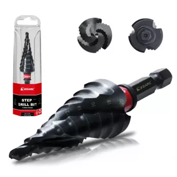 EZARC Ступенчатое сверло по металлу 4-20 мм