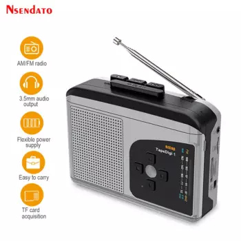 Ezcap234 оригинальный кассетный плеер в MP3 преобразователь с динамиком AM/FM радио Кассетный рекордер для TF карты аудио Захват карты
