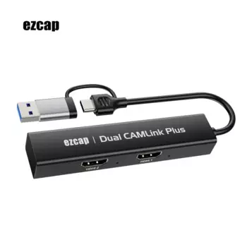 Ezcap карта захвата видео 1080p 60 fps 2 HDMI
