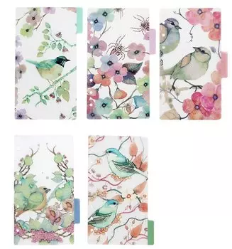 Ежедневник Pelsone Notebook Index Page A5/A6 6 шт.