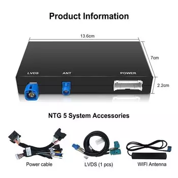 EZonetronics Wireless CarPlay Android Auto комплект для модернизации декодер для Mercedes Benz W176 W246 W218 C117 W212 W222 W463 C207