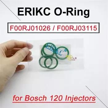 F00RJ01026 Уплотнительные кольца Oring форсунок дизельного топлива F00RJ03115 Уплотнительное кольцо сопла маслостойкой для Bosch MERCEDES 0445120059 0445120060