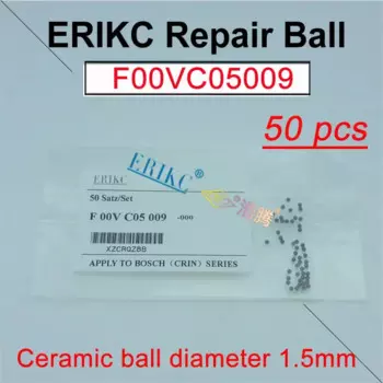 F00VC05001 1,34 мм дизельный инжекторный клапан, ремонтные комплекты, стальной шарик F00VC05008, керамический шарик F00VC05009, 1,5 мм для форсунки распылителя Bosch