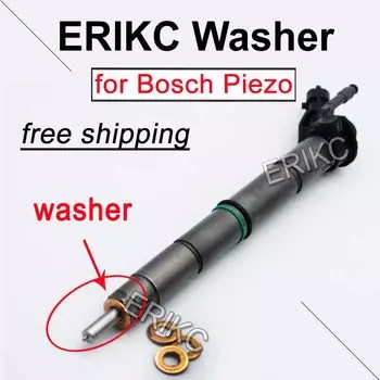 F00VP01004 Инжекторная форсунка, медная шайба, толщина 1,5 мм E 1023501 Прокладки дизельного распылителя для пьезоинжектора Bosch, теплозащитный экран