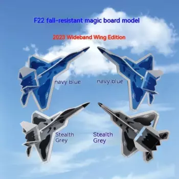 F22 Drop Magic Board Пустой самолет Модель самолета с фиксированным крылом Шаблон для крепления пульта дистанционного управления Планер Рождественский подарок