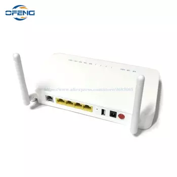 F673AV2 4GE USB TEL Wi-Fi ONU Gpon SC Стандартный оптоволоконный модем FTTH F673A V2 ONT, английская прошивка, терминал