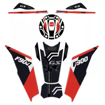 F900GS Adventure аксессуары, наклейка на бак, 3D защитная наклейка из эпоксидной смолы для BMW F 900GS F 900 GS Adventure 2024