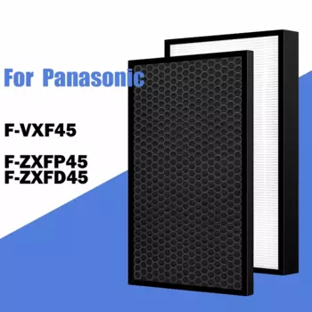 F-ZXFP45 фильтр Hepa, фильтр с активированным углем, дезодорирующий фильтр для очистителя воздуха Panasonic F-ZXFD45