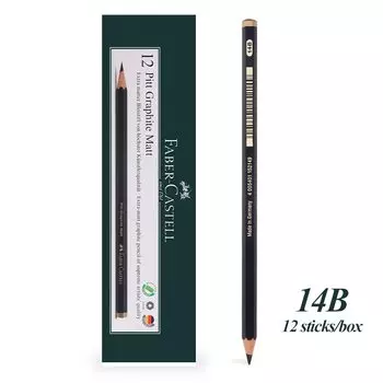 Faber-Castell матовый графитовый карандаш HB