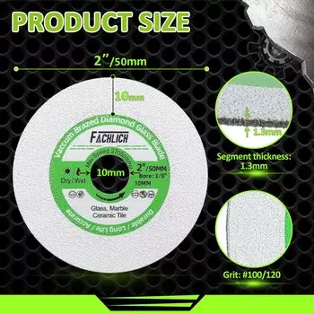 FACHLICH алмазный диск для резки 50 мм