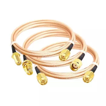 JX SMA-RP-SMA коаксиальный кабель 15 см