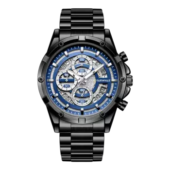 FAIRWHALE мужские часы лучший бренд класса люкс мода светящаяся дата мужские хронограф кварцевые часы водостойкие мужские часы Relogios