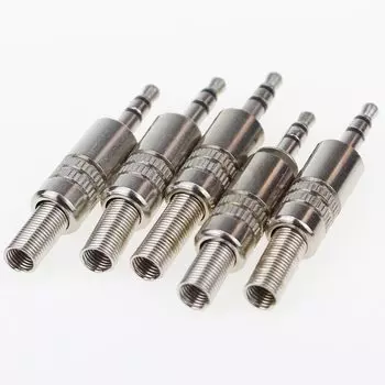 FAMCDI 3.5MM Металлические стерео разъемы 3,5 мм