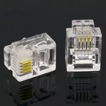 FAMCDI 4Pin 4P4C разъём RJ10