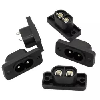 FAMCDI IEC 320 C8 черная розетка 5 шт