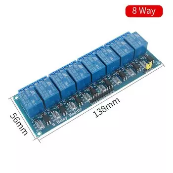 FAMCDI Релейный модуль 1-16 каналов 5В 12В 24В