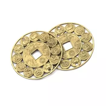 Фэншуй монета CANAMEK из цинкового сплава