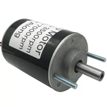 FAR ALONG Полый вал постоянного магнита двигатель 12V 24V 3500/7000RPM 30W