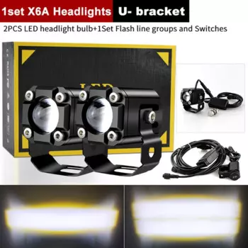 Фара для мотоцикла и велосипеда, 250 лм, для Kawasaki KLF KLR KZ 185 220 300 400 650 440 550 750