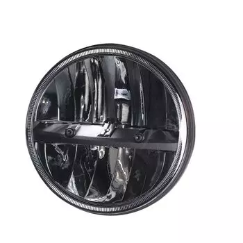 Фара для универсальных деталей мотоцикла, 7-дюймовая светодиодная фара с двигателем для Harley Touring Softail Classic для Lada 4x4 urban Niva Jeep