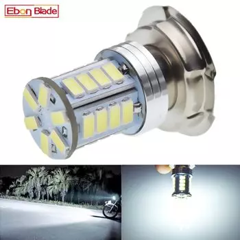 Фара головного светильник P26S 26SMD для мотоцикла, мопеда, 6 в, 12 В, 24 В, 30 В, 3,5 Вт, 6000 К, 1 шт.