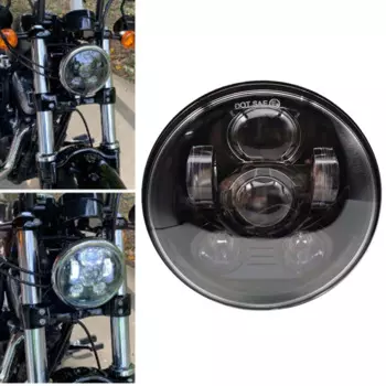 Фара мотоциклетная светодиодная для Harley Iron 5,75 48 72 XG750 Dyna, 883 дюйма, 5-светодиодов