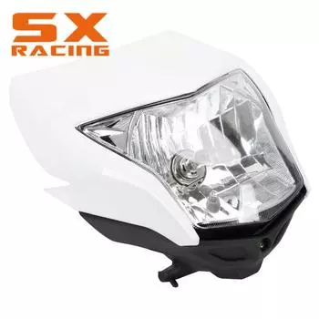 Фара в сборе обтекатель для мотоцикла HONDA XR150L, лампа головного света, лампа головного света, галогенная маска для мотоцикла, внедорожника, мотокросса, аксессуары