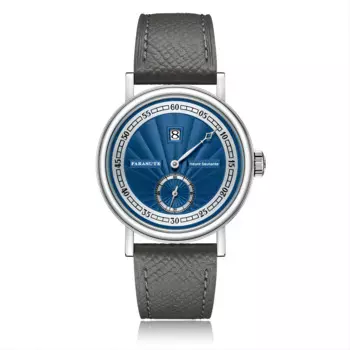 FARASUTE новые автоматические механические мужские часы 38 мм Jump Time, роскошные деловые спортивные водонепроницаемые мужские часы для отдыха NL007B-1