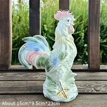Фарфоровая статуя петуха ZHENGHAN