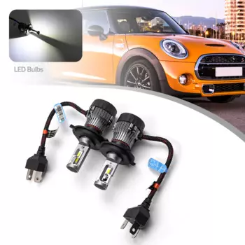 Фары дальнего и ближнего света для Mini Cooper R55 R56 R58 R60 R61 F55 F56, 50 Вт, 8000 лм, 2 шт.