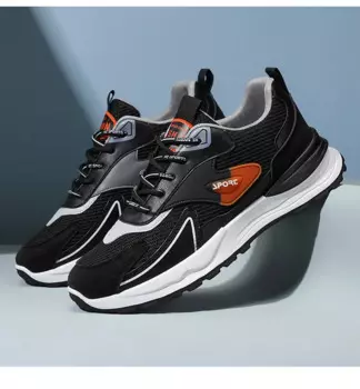 Fashion Men's Casual Shoes 2024 New Men's Sneakers Hot Comfortable Breathable Male Thick-soled Running Shoes Кроссовки Мужские