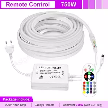 FastDeng RGB светодиодная лента 220В 1-100 м