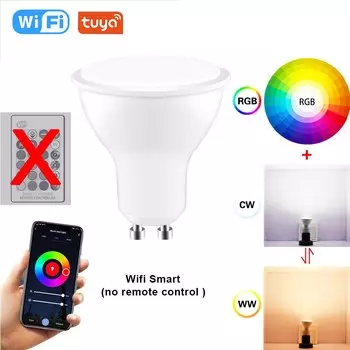 FastDeng RGBW+WW GU10 LED лампа