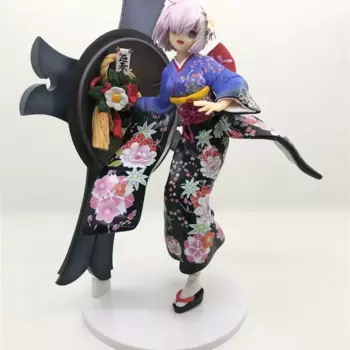 Fate Grand Order FGO Shielder Mother Mash Kyrielight кимоно ver. Экшн-фигурка из ПВХ, Коллекционная модель, подарок, 25 см
