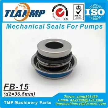 FB-15, FB-15S-Размер вала 15 мм TLANMP, механические уплотнения для автомобильного водяного насоса (номер модели: FB-12/15/16/17/20)