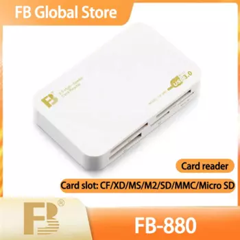 FB 880 Многофункциональный кардридер usb интерфейс USB 5 карт одновременная передача CF XD MS M2 SD MMC Micro SD