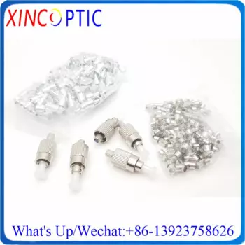 FC/UPC APC Одномодовый многомодовый одноволоконный оптический коннектор, FC 2,0 мм 3,0 мм 50/125 62,5/125 Волоконно-оптический патч-корд