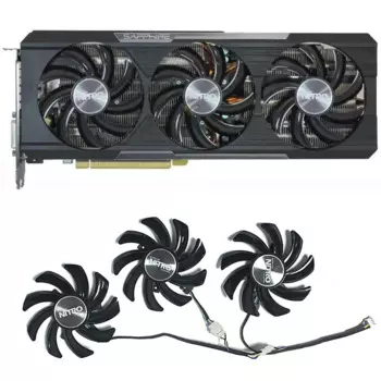 FDC10H12D9-C 85mm 4pin R9 390X GPU Cooler Fan Replacement Sapphire Radeon Nitro R9 280X 290 290X 390 390X Tri-X Graphics Card