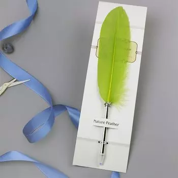 FEATTY Шариковая ручка с перьями 19 цветов