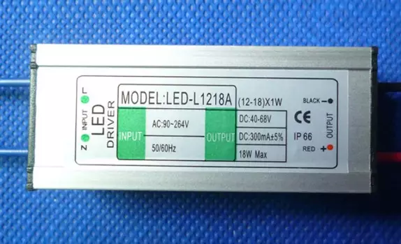 Fedex 50 шт. (12-18)x1w 12 Вт 15 Вт 18 Вт светодиодный водонепроницаемый драйвер постоянного тока для 12-18 шт. 1 Вт лампа bead