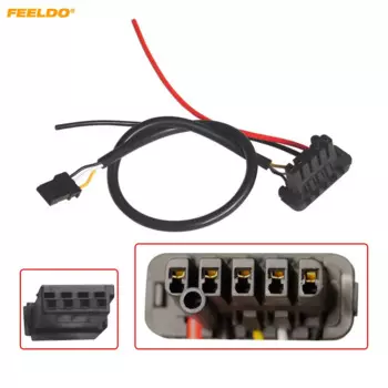 FEELDO 1 шт. автомобильный HID шнур питания для фар проводов для Hella Gen 4 Заводской Оригинальный D2S D2R OEM ксеноновый балласт # CA5990