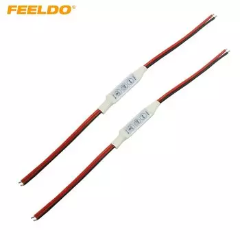 FEELDO 2 шт. Новый DC 5 В ~ 24 В светодиодный модуль мигалки контроллер вспышки Предупреждение светодиодный ных тормозов/стоп-сигналов дневного света # AM947