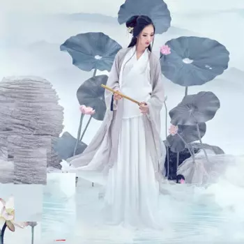 Feng He в китайском стиле, винтажный элегантный простой стиль, женский стиль