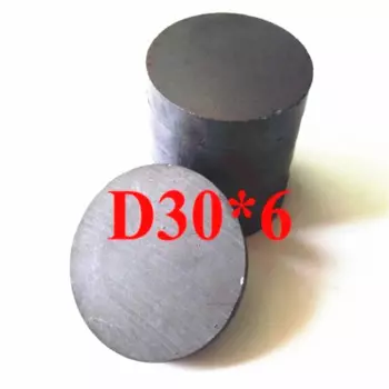 Ферритовый магнит 10/20/50 шт./лот Y30 Disk 30x6 Постоянный Магнит 30 мм x 6 мм черный круглый динамик 30x6 мм Магнит 30*6 30 мм x 6 мм