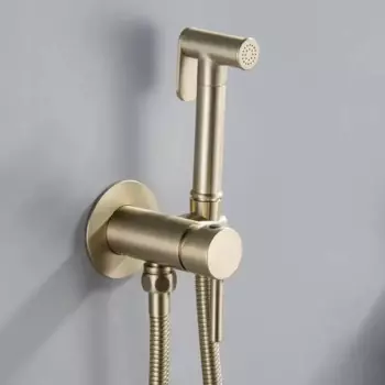 Fevnd ручной смеситель для биде Gunmetal серый