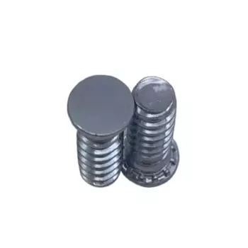 FH-440 Flush Head Fasteners for Metal Sheets Panels Self-Clinching Threaded Studs Inch Feigned Crimped Cabinet Round Screws Pins