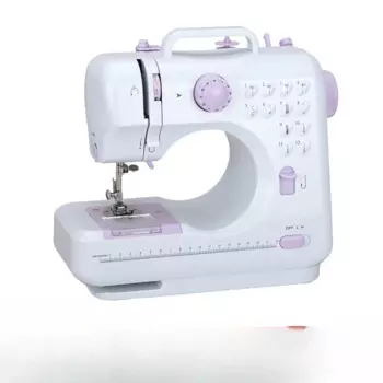 FHSM-505 многофункциональная 12-строчная портативная швейная машина Mini Lock Buttonhole