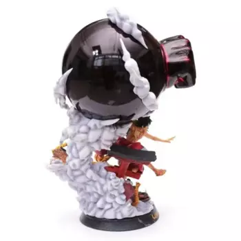 Фигурка Аниме One Piece Модель GK кимоно Обезьяна D Luffy снаряжение 3 Экшн-фигурка 45 см Статуя Коллекционная игрушка ПВХ F3 студийная фигурка