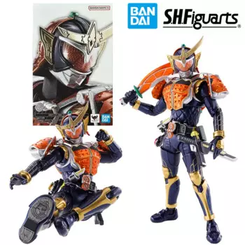 Фигурка Bandai S.h. Фигуарт Shinkocchou Seihou Kamen Rider Gaim Orange Arms 16 см, аниме, Оригинальная фигурка, модель, игрушка, подарок, коллекция