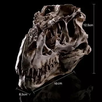 Фигурка черепа тираннозавра из смолы
